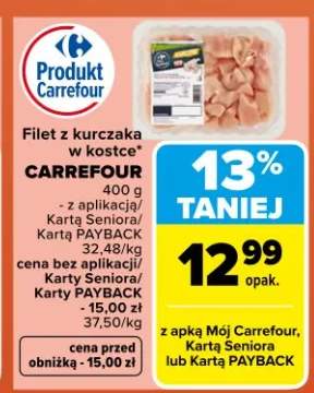 Filet z kurczaka w kostkach