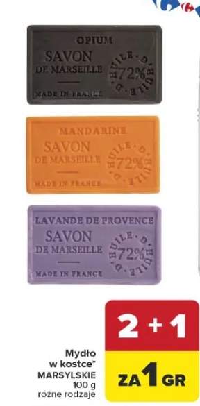 Mydło w kostce Marsylskie
