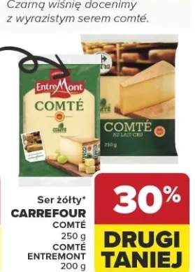 Ser żółty Comté, Entremont