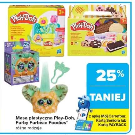 Masa plastyczna Play-Doh, Furby Furbisie Foodies różne rodzaje