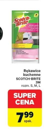Rękawice kuchenne 3M rozm. S, M, L