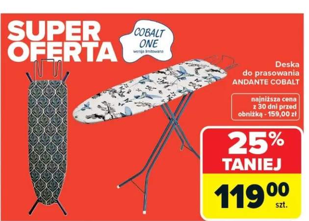 Deska do prasowania Andante Cobalt