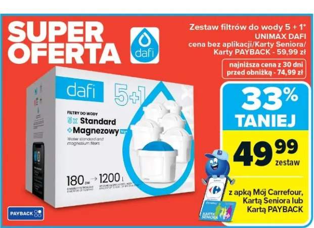 Zestaw filtrów do wody 5+1 Standard Magnezowy