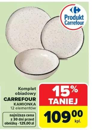 Komplet obiadowy Kamionka