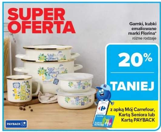 Garnki, kubki emaliowane