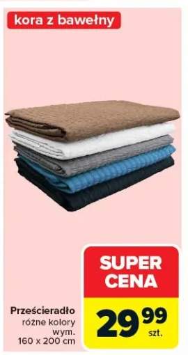 Prześcieradło różne kolory