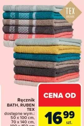 Ręcznik BATH, RUBEN TEX dostępne wymiary