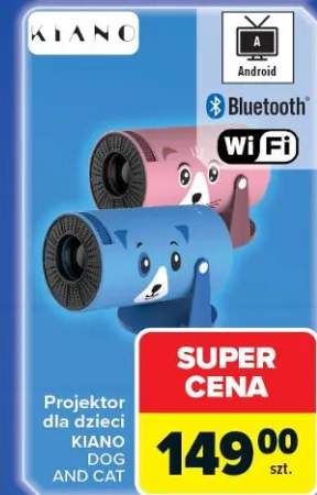 Projektor dla dzieci KIANO ELEGANCE AND CAT