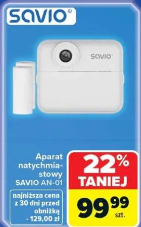 Aparat natychmiastowy SAVIO AN-01