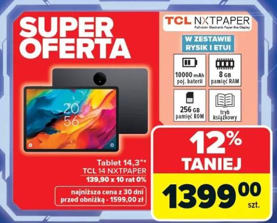Tablet 14,3'' TCL 14 NXTPAPER
