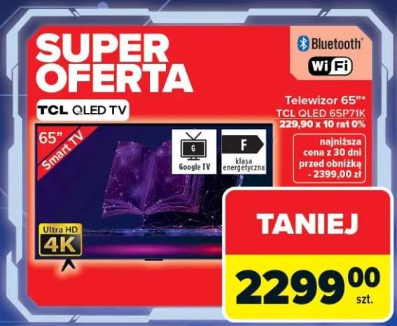 Telewizor 65'' QLED 65P71K