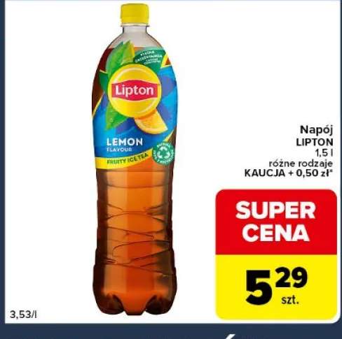Napój lemon