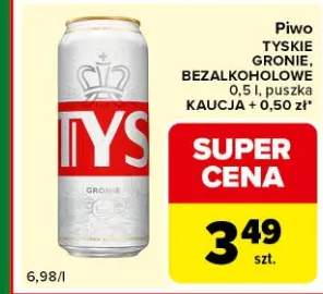 Piwo Tyskie Gronie