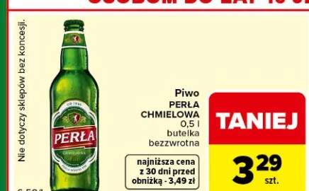 Piwo Perła Chmielowa