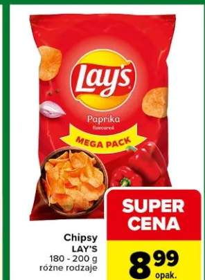 Chipsy różne rodzaje