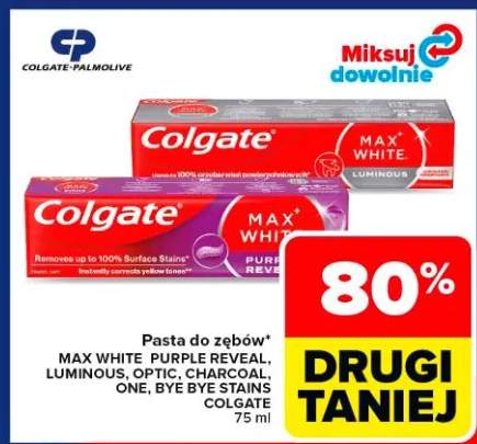 Pasta do zębów Max White Purple Reveal