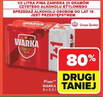 Piwo warka classic