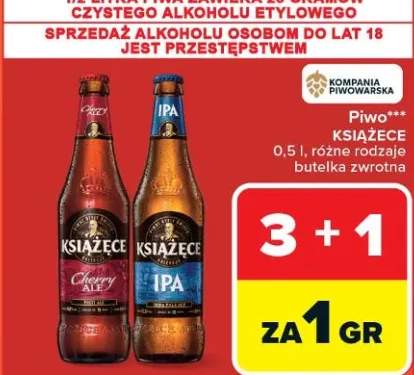 Piwo książęce różne rodzaje