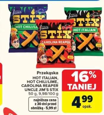 Przekąska Hot Chili/Lime