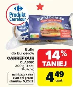 Bułki do burgera classic