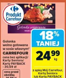 Golonka wolno gotowana w sosie własnym