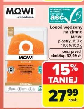 Łosoś wędzony na zimno