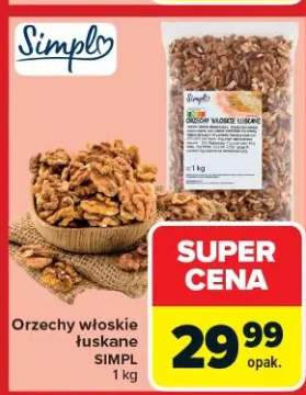 Orzechy włoskie łuskane