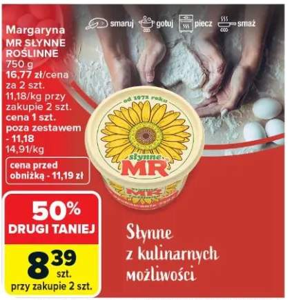 Margaryna mr słynne roślinne