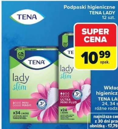 Podpaski higieniczne Lady