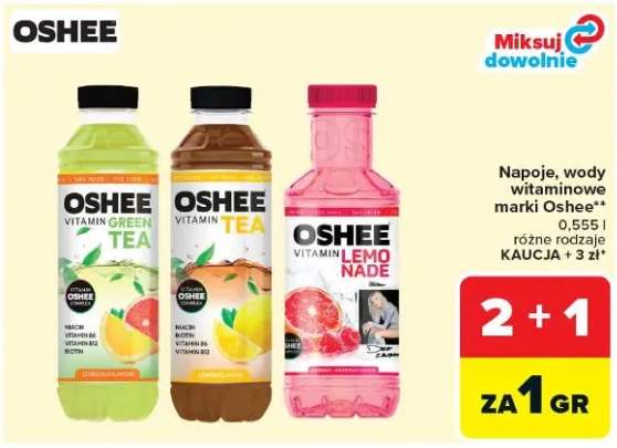 Napój witaminowy green tea