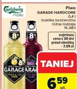 Piwo Garage Hardcore butelka bezzwrotna różne rodzaje