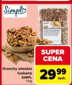 Orzechy włoskie łuskane