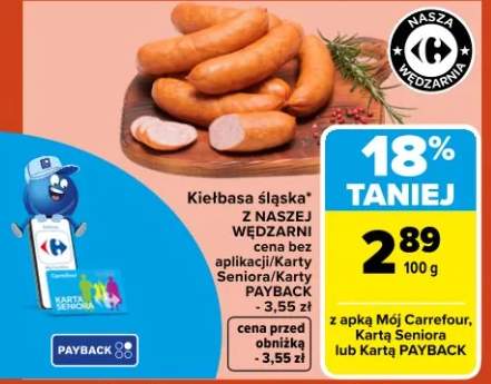 Kiełbasa śląska z naszej wędzarni