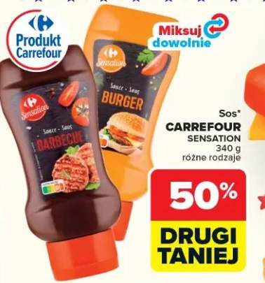 Sos Carrefour Sensation Burger