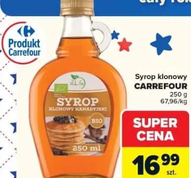Syrop klonowy kanadyjski Carrefour