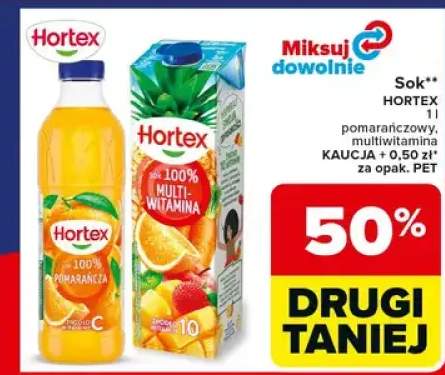 Sok pomarańczowy multiwitamina