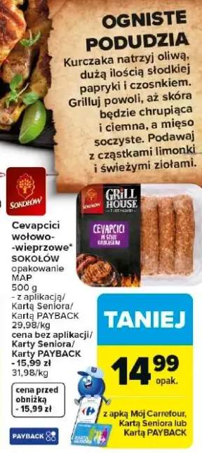 Cevapcici wołowo-wieprzowe