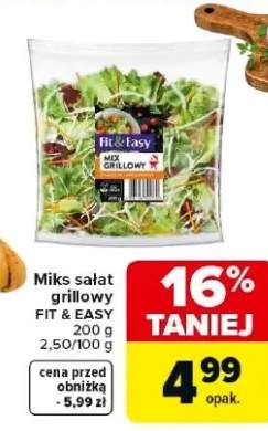 Miks sałat grillowy Fit & Easy