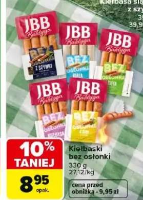 Kiełbaski bez osłonki