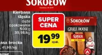 Kiełbasa śląska, grube opakowanie