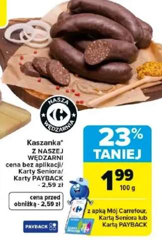 Kaszanka z naszej wędzarni