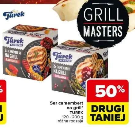 Ser camembert na grill