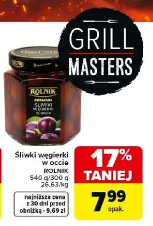 Śliwki węgierki w occie