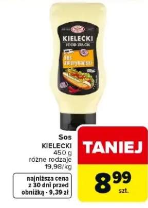 Sos amerykański różne rodzaje