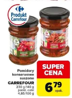 Pomidory konserwowe suszone