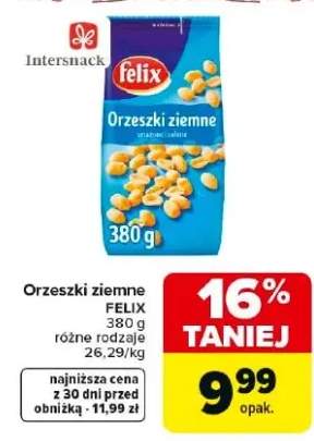 Orzeszki ziemne smażone i solone różne rodzaje