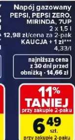 Napój gazowany Pepsi, Pepsi Max, Mirinda, 7Up