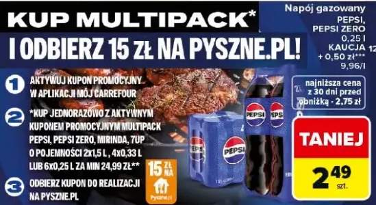 Napój gazowany Pepsi