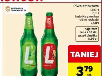 Piwo smakowe butelka zwrotna różne rodzaje