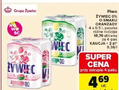 Piwo 0% o smaku arbuza cool & truskawa